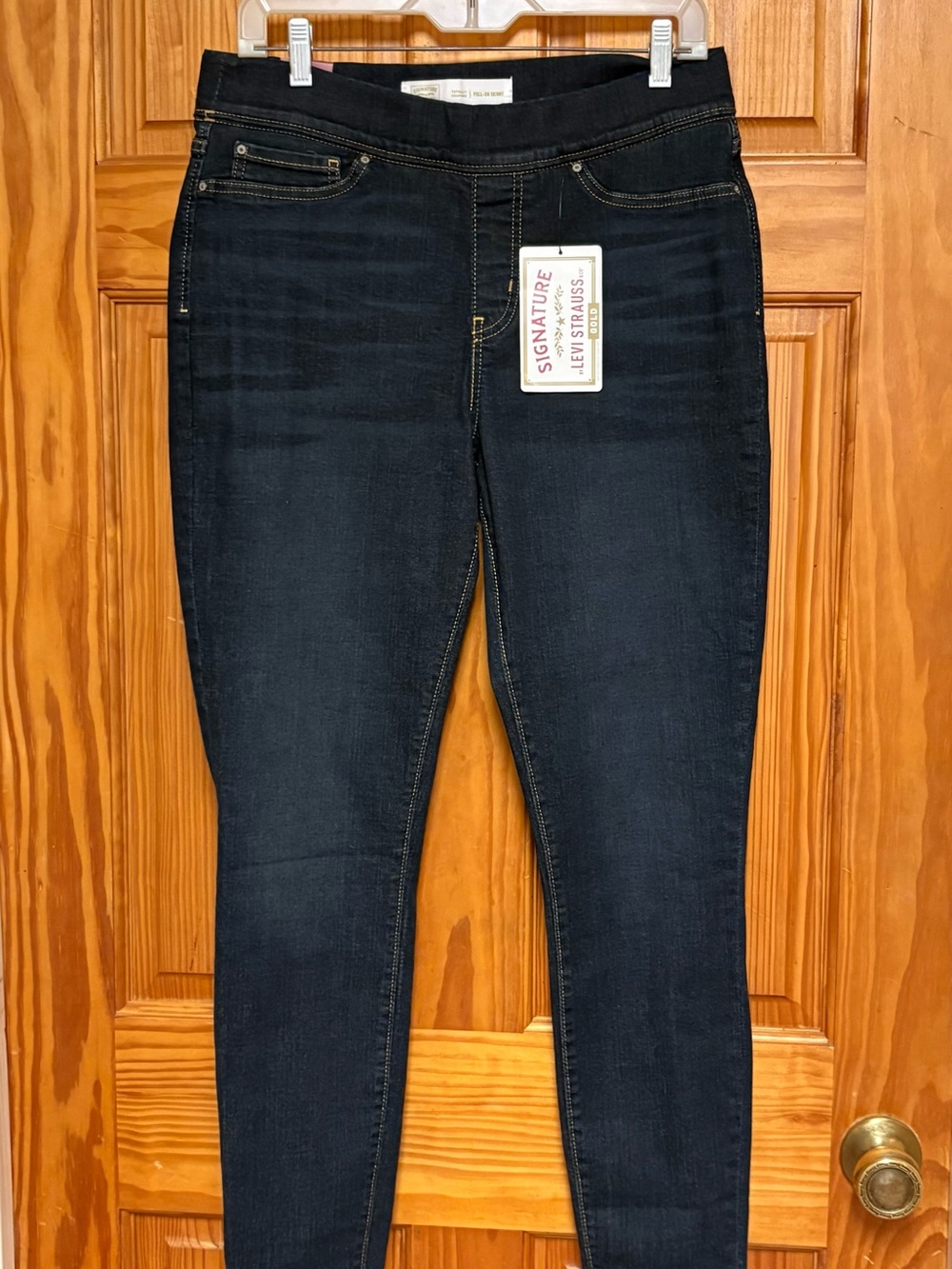 Signature by Levi Strauss Dark Indigo Skinny Jeans Sz 12 NWT
